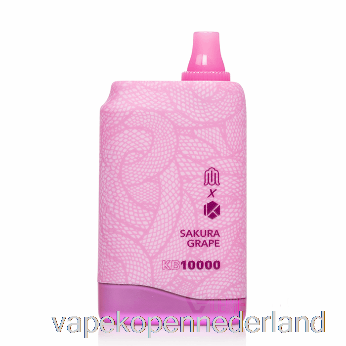 Vape Nederland Modus X Kadobar Kb10000 Wegwerp Sakura Druif